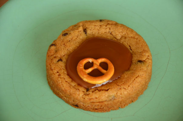 Cookie au caramel et beurre salé