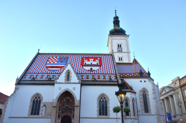 Eglise St-Marc de Zagreb, Croatie