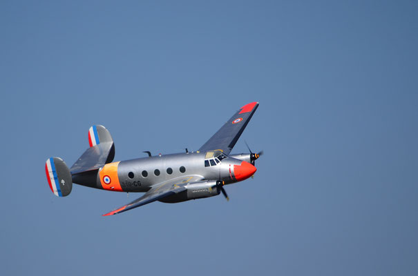 Avion militaire français "Flamant" (Meeting Air Show à Habsheim)