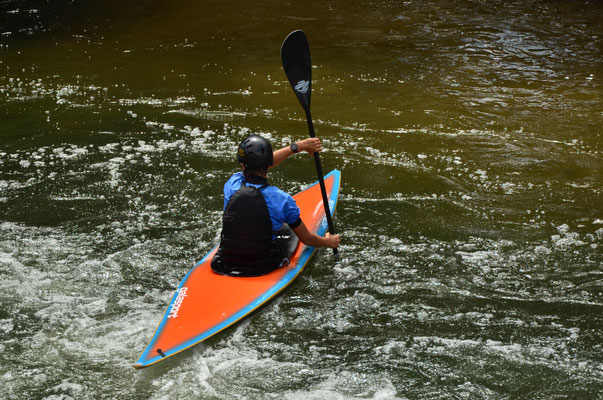 Kayak (sur l'Ill à Sélestat)
