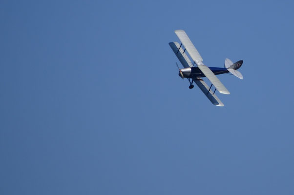 Avion britannique "De Havilland Moth Major"  (Meeting Air Show à Habsheim)