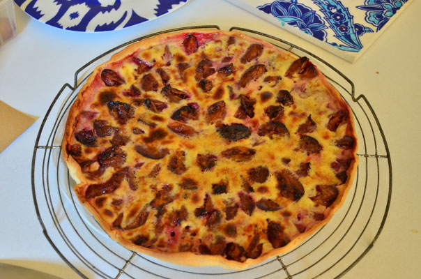 Tarte aux quetsches