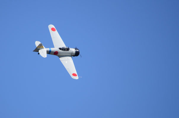 Avion militaire japonais "Zero"  (Meeting Air Show à Habsheim)