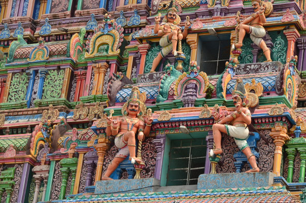 Sculptures du temple de Chidambaram