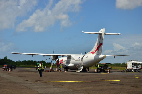 Avion de ligne (Aéroport de Tamatave, Madagascar)