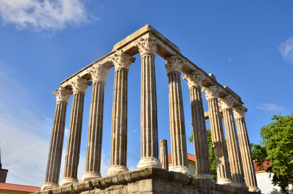 Temple romain d'Evora (Portugal)