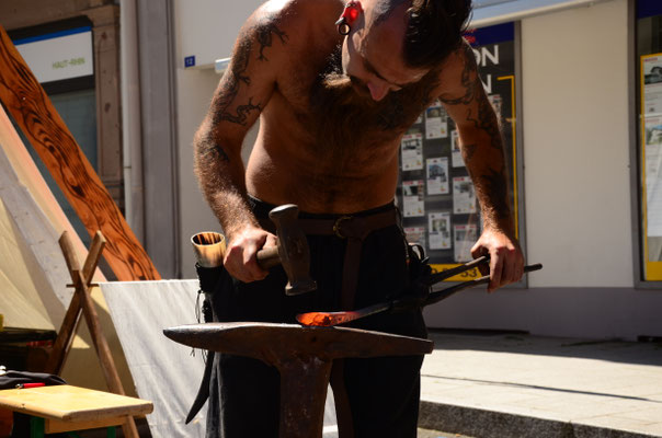 Travail du forgeron