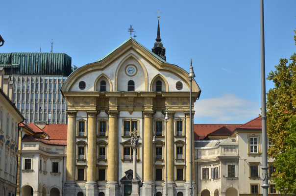 Eglise de la Trinité, Ljubljana, Slovénie