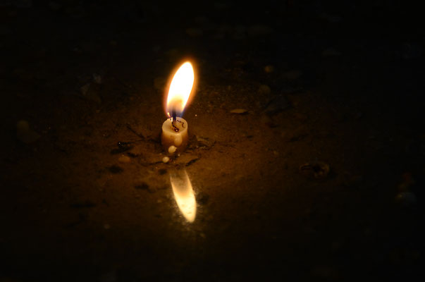 Reflet de flamme