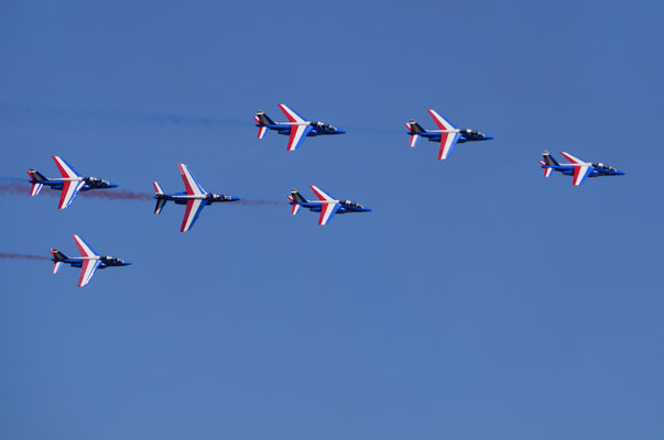 Alphajets de la Patrouille de France  (Meeting Air Show à Habsheim)