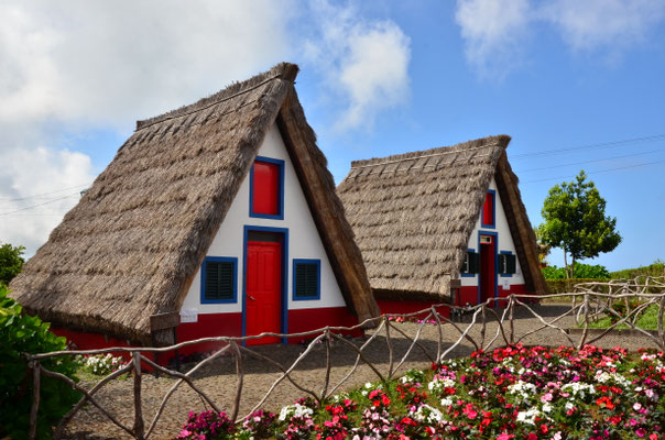 Maisons traditionnelles de Madère