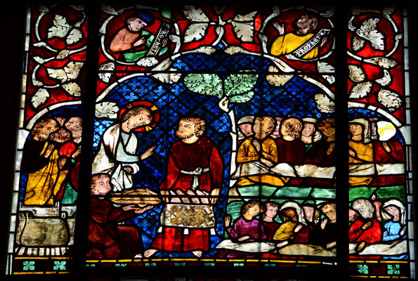 Multiplications des pains (cathédrale de Strasbourg)