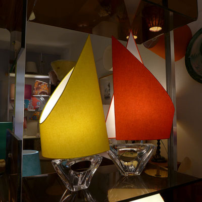 lampe cristal voilier daum
