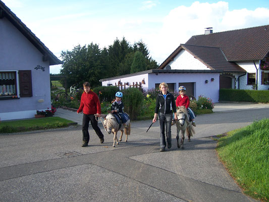 Pony reiten
