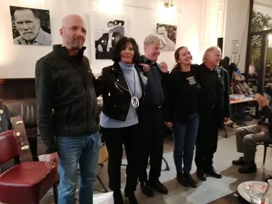 v. l. n. r.: Martin Moro, Brigitta Huemer, Peter Reutterer, Eva Woska-Nimmervoll, Heinz Kröpfl
