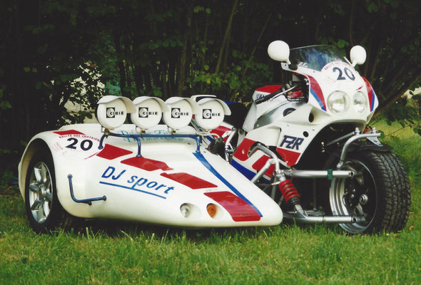 Side-car DJ Sport d'origine conçu en 1998