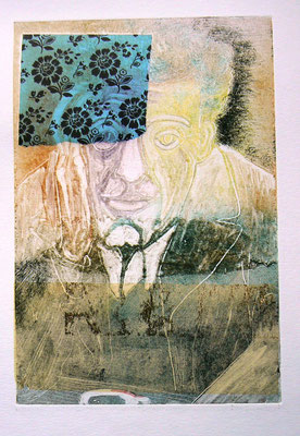 034 - Monotype & Collage - 24,5 x 17 cm