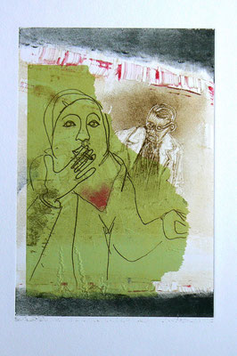037 - Monotype & Collage - 24,5 x 17 cm