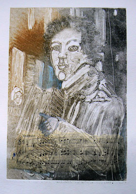 024 - Monotype & Collage - 24,5 x 17 cm