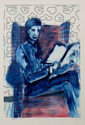 007 Monotype and watercolour - Untitled - 24,5 x 17 cm