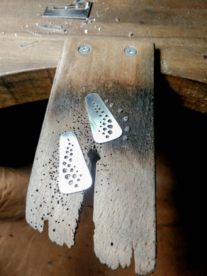 Techniques de bijouterie, découpe au bocfil. Made in france