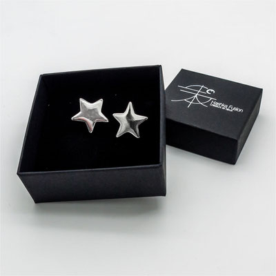 hashka-fusion-Boucles-d-oreilles-contemporaines-etoiles-argent-Artisan-bijoutiers-joaillier-createur-auvergne-rhone-alpes