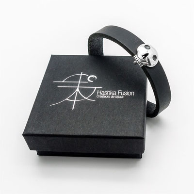 hashka-fusion-bracelet-contemporain-argent-cuir-homme-tete-de-mort-bijoutier-joaillier-createur-auvergne-rhone-alpes