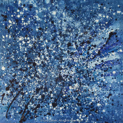 Requiem Diptych 1/2 C391 100x100cm ©2015 Eva Dillner
