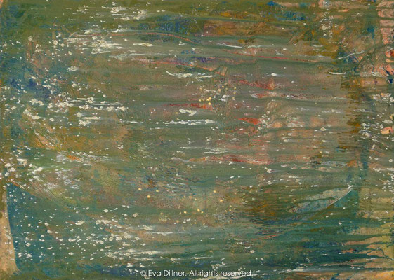 Den sjunkna ekan. C318 70x50cm  ©2010 Eva Dillner. Collection Municipality of Ydre Sweden