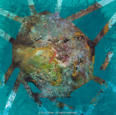 Lost in Space D403 93x93cm ©2011 Eva Dillner