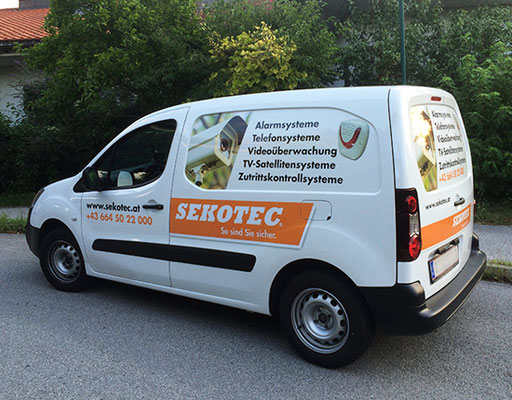 Sekotec auf dem Weg zu Service und Montage