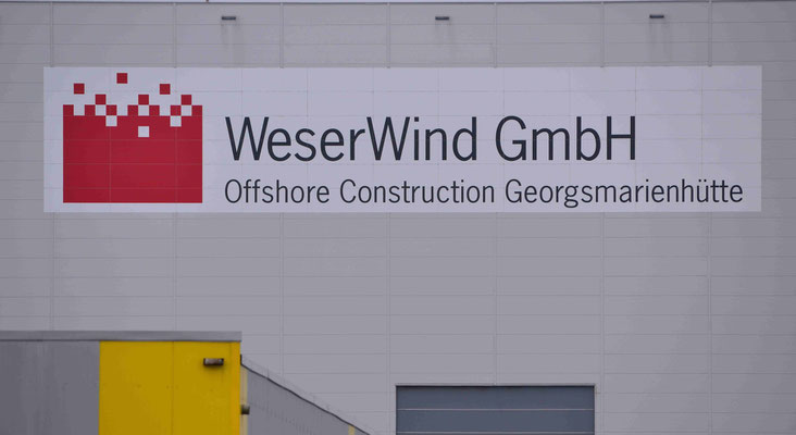 124- Weser Wind GmbH in Bremerhaven, ein Offshore Construction Georgsmarienhütte, der Standort in Bremerhaven.