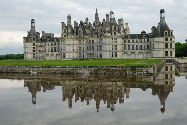 14 - Frankreich Schloss Chambord, größtes Schloss in der Loire-region. Renaissance.