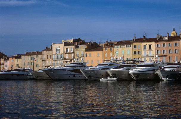 6- St. Tropez, Hafenblick, Hafen, Frankreich