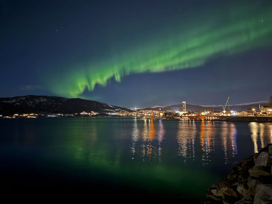Da können die Nordlichter über Mo i Rana nur vorübergehend über den Frust und Schreck trösten