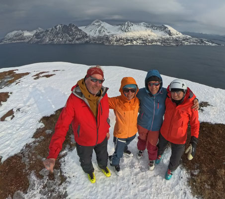 Gruppenbild und TSCHÜSS, See you in Tromsö 2026