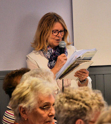 Après le mot d'accueil, le bilan moral et les annonces d'informations