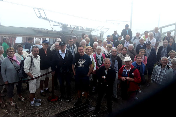Visite touristique en petit train à crémaillère de la Rhune à Sare