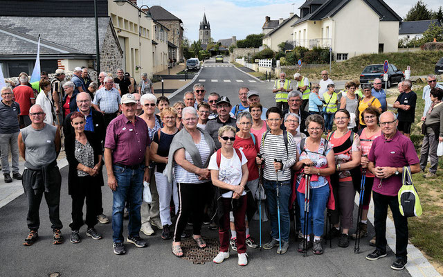 Groupe des participants du secteur d'Argentré du Plessis