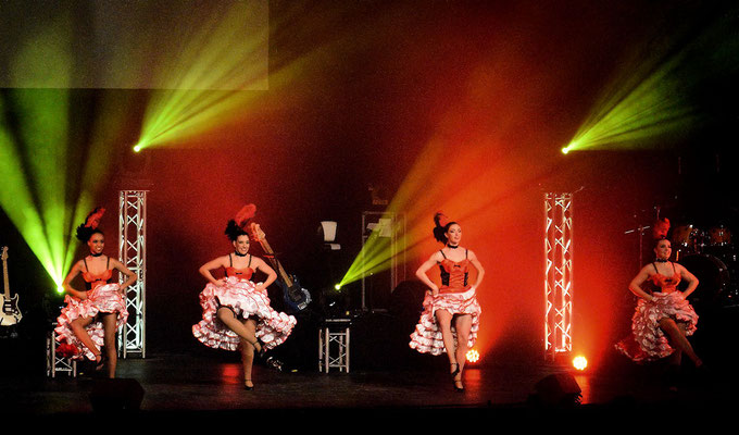 Rythme et ambiance cabaret pour les spectateurs