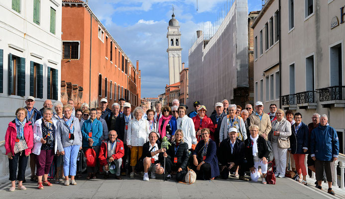  Mardi 10 septembre : Venise photo de groupe