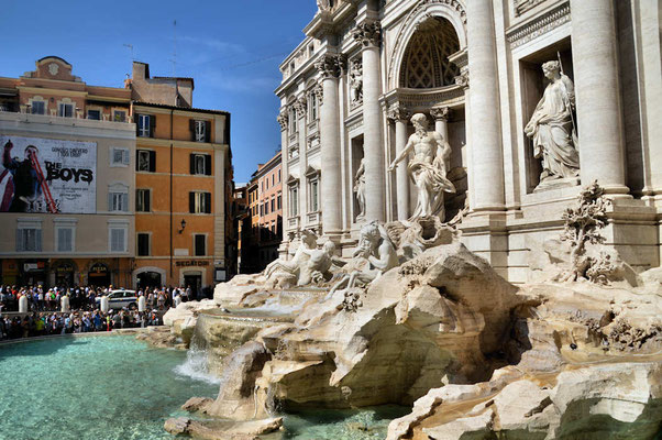 Samedi 14 septembre : Rome Fontaine Trévi