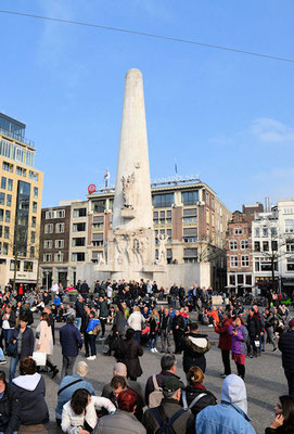 Dam Square, le Monument National  