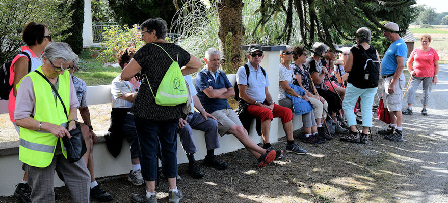 La pose avant le retour par la route St Germain Etrelles