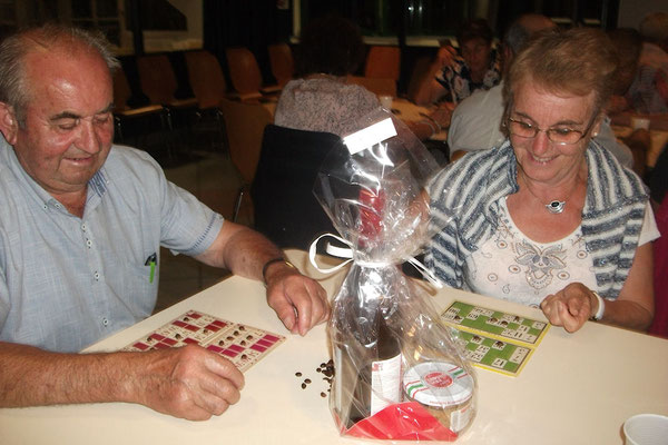 Louis Coquet un des heureux gagnants du Loto Gourmand