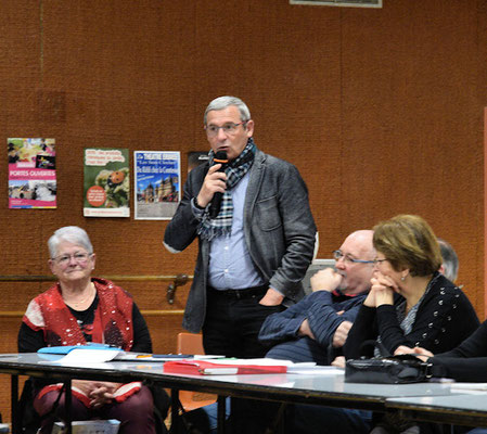 Mr Claude Cailleau adjoint au maire d'Argentré du Plessis
