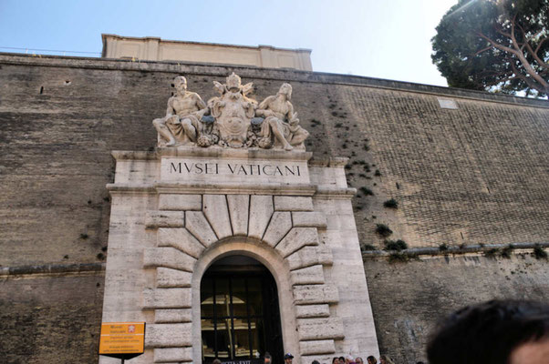 Vendredi 13 septembre : Rome  Musée du Vatican