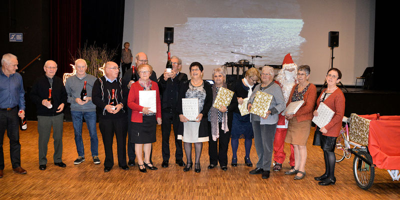 Le Père Noël n'a pas oublié les bénévoles du jeudi !
