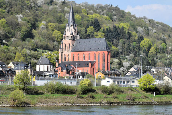 Oberwesel : l'église Notre Dame d'Oberwesel