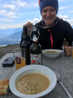 Gerstensuppe zur Stärkung in der Stauberen